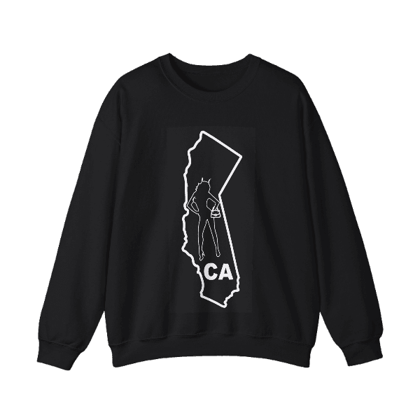 State Line Black Crewneck Sweater